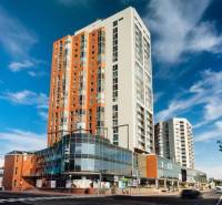 High-rise building on Kopčianska Street in Bratislava-Petržalka. Ideal for a 3-room apartment.