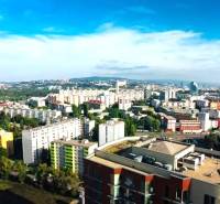 View of Bratislava-Petržalka from Kopčianska Street, with a view of 3-room apartments.