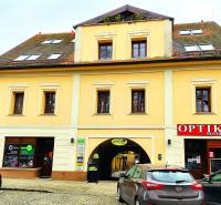 The building with glasses on Potočná Street in Skalica also offers 2-room apartments.
