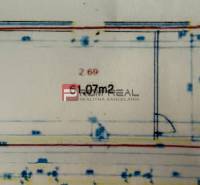 Floor plan of an office with an area of 61.07 m² on Cintorínska in Bratislava - Staré Mesto.