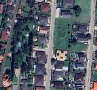 Aerial view of properties - housing on Okružná Street in Bernolákovo.