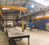 Metalworking production facilities with industrial equipment and lifts in Spišská Nová Ves.