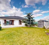 A family house in Bernolákovo on Jabloňová Street, with a terrace and a well-maintained garden.