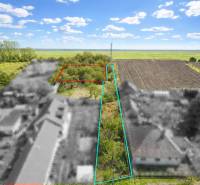 Greenery and residential land on Malá Paka Street, Veľká Paka.