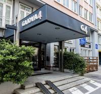 The exterior of an office building on Gajova Street in Bratislava - Old Town.