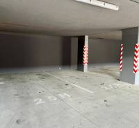 Parking spaces in the underground garage on Hraničná Street, Bratislava - Ružinov.