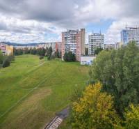 Greenery and apartment blocks in Poprad offer a setting for a 2-room apartment on the edge of the forest.