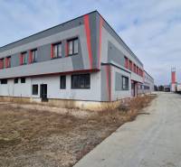 Industrial building on Východná Street in Poprad with warehouses and halls.