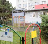 Children's playground near the gastro area on Žižkova Street, Košice - Juh district.