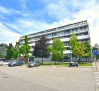 Residential complex with greenery on Pri vinohradoch street in Bratislava - Rača.