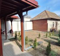 A family house in Gemerský Jablonec with a terrace and a landscaped garden.