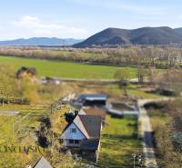 View from the cottage on Kováčov Street in Štúrovo with hills and the Danube in the background.