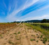 Arable land in Betlanovce for residential plots, surrounded by nature and blue skies.