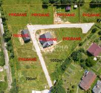 Lands - housing in Markušovce, most already sold, two plots with area for sale.