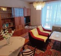 Living room with a sofa, television, and floral decorations in a 2-room apartment.