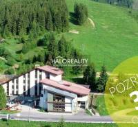 A hotel surrounded by greenery in the picturesque setting of Vyšná Boca. Hotels and guesthouses in nature.