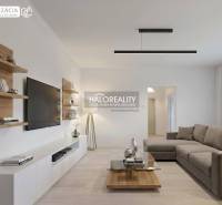 Living room with a television, sofa, and wooden decor flooring in a family house.