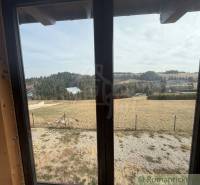 The view from the family house in Lom nad Rimavicou of the picturesque nature and hills.