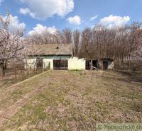A family house in Čalovec with a rural atmosphere, surrounded by blooming trees and a forest.