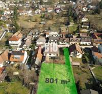 Plot of land for residential use with an area of 801 m² in Marianka.