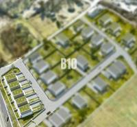 Visualization of a residential plot in Trenčianske Teplice with planned development.