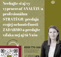 The advertisement offers a free property analysis and sales strategy, and also includes contact information.