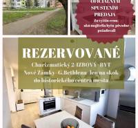 Reserved 2-room apartment on G. Bethlen in Nové Zámky with a wooden decor floor.