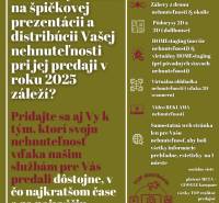 Real estate presentation and distribution services advertisement with a detailed list of offers.