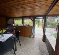 A cottage in Nové Zámky with a bright terrace and pleasant seating.