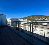 View from the terrace of a 4-room apartment on Rubínová Street in Bratislava - Ružinov.