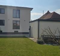A family house in Trnava on Gábora Steinera Street with a garden and a garage.