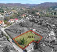 A residential plot with an area of 1023 m² on Budovateľská Street in Marianka.