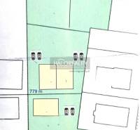 Illustration of a residential land layout in Senec, with areas of 453 m² and 530 m².