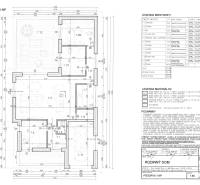 Ground floor plan of a family house, showing rooms and dimensions.