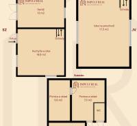 Pôdorys chata Kavečany