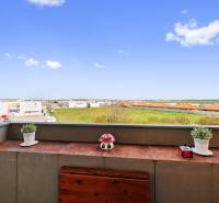 View from the balcony in a 2-room apartment on M. R. Štefánik Street, Most pri Bratislave.