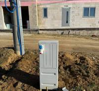 Construction site on Borie Street in Stránske, prepared plots for housing.