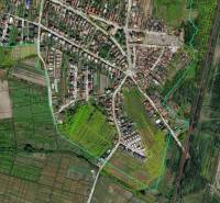 Aerial view of parceling and urbanization in the Zohor area for Land - housing.