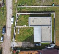 Aerial view of a family house on Bošianska Street in Neporadza with a grassy yard.