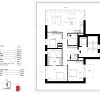 The floor plan of a 4-room apartment shows the arrangement of rooms, kitchen, bathrooms, and terraces.