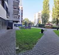 Apartment complex with an inner courtyard on Drieňová Street in Bratislava - Ružinov.