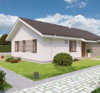 A family house on Karasova Street in Senec with a well-maintained garden and pathways.