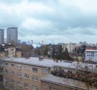 View of Bratislava from Ondavská Street, where a 4-room apartment is located.