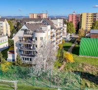 A view of the housing estate in Piešťany on E. Belluša Street with a 3-room apartment.
