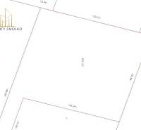 Land register for residential plots in Ľubotice with dimensions and area.