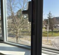 View from the window with trees and a road, Piešťany, Nitrianska 755, Special properties.