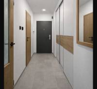 vstupná chodba vizualizácia