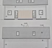 Project of a family house in Sasinkovo on Sasinkovo Street with a simple roof structure.