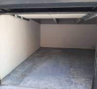 An empty garage on Gajova Street in Bratislava - Old Town with a concrete floor.