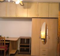 The furniture in the 3-room apartment includes a desk, a wardrobe, and a chair.